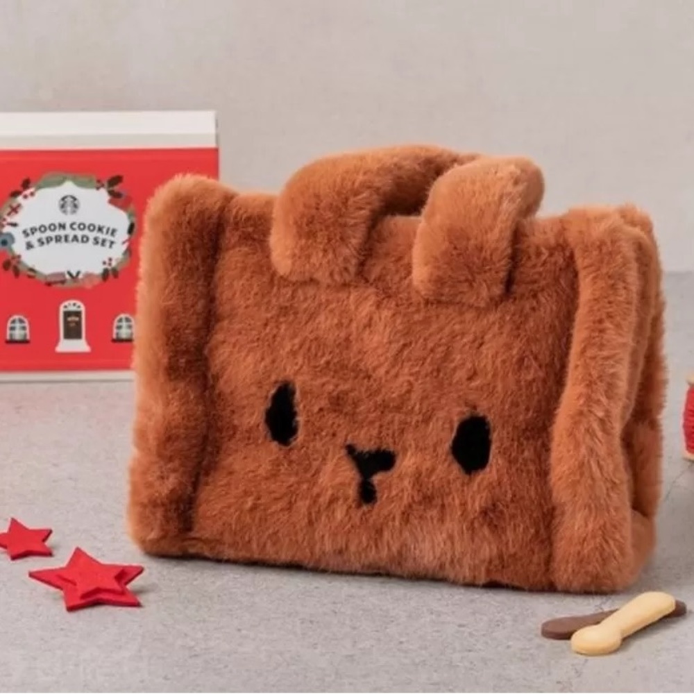 Starbucks bear tote bag
